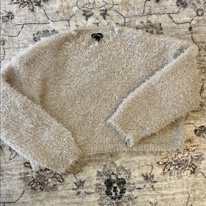 Sparkly cozy sweater lots of stretch